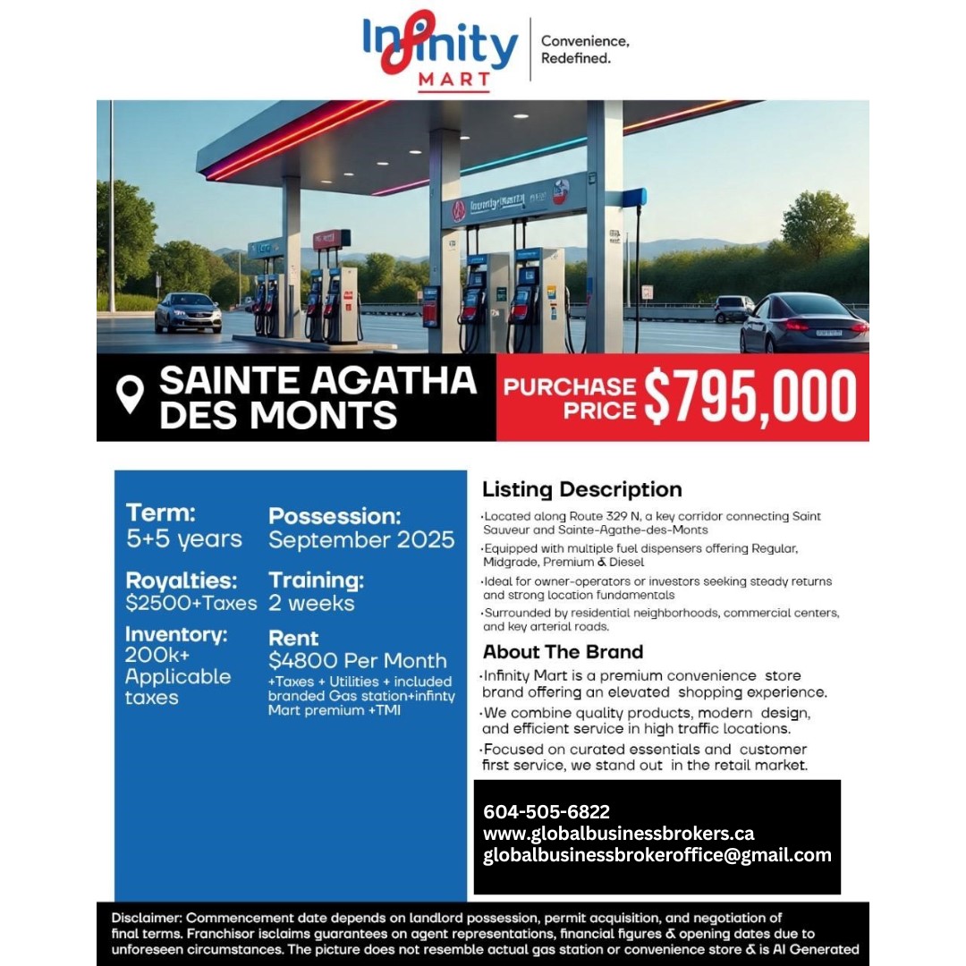 High-Traffic Gas Station for Sale